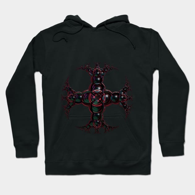 Symbolic Cross Hoodie by Lynn